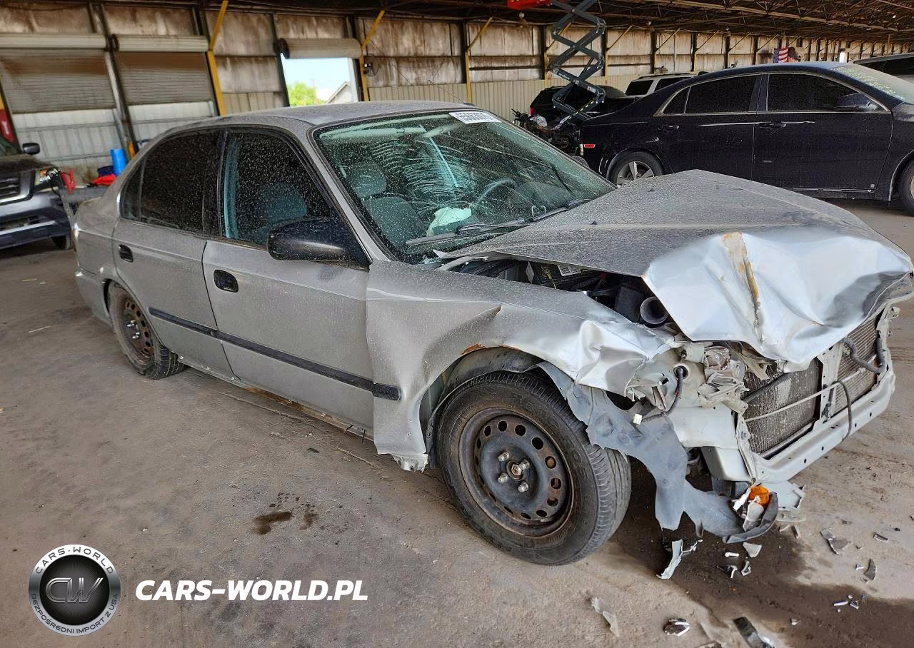 1996 Honda Civic Lx VIN:1HGEJ6600TL044081 - 4