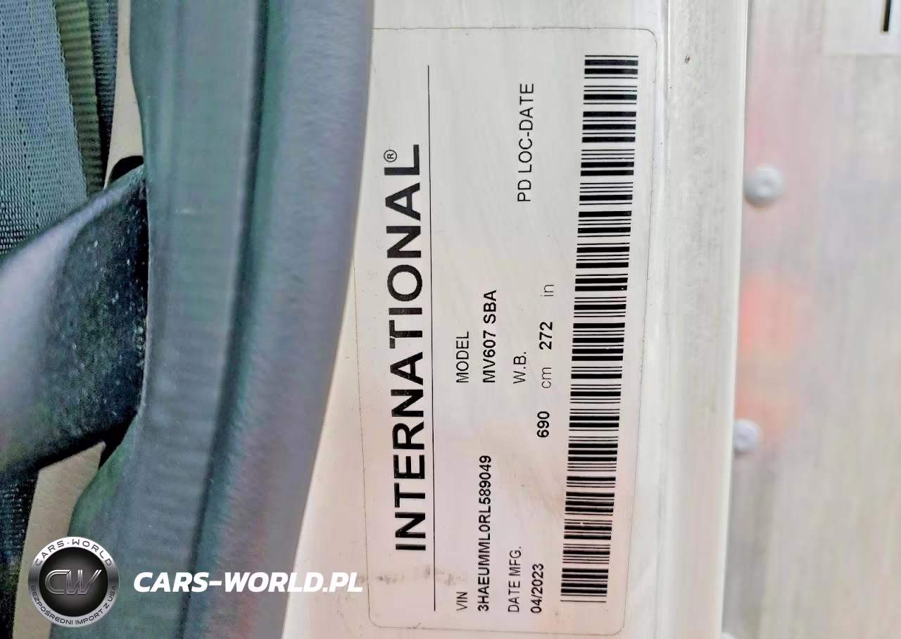 2024 International Mv607 - Box Truck VIN:3HAEUMML0RL589049 - 14