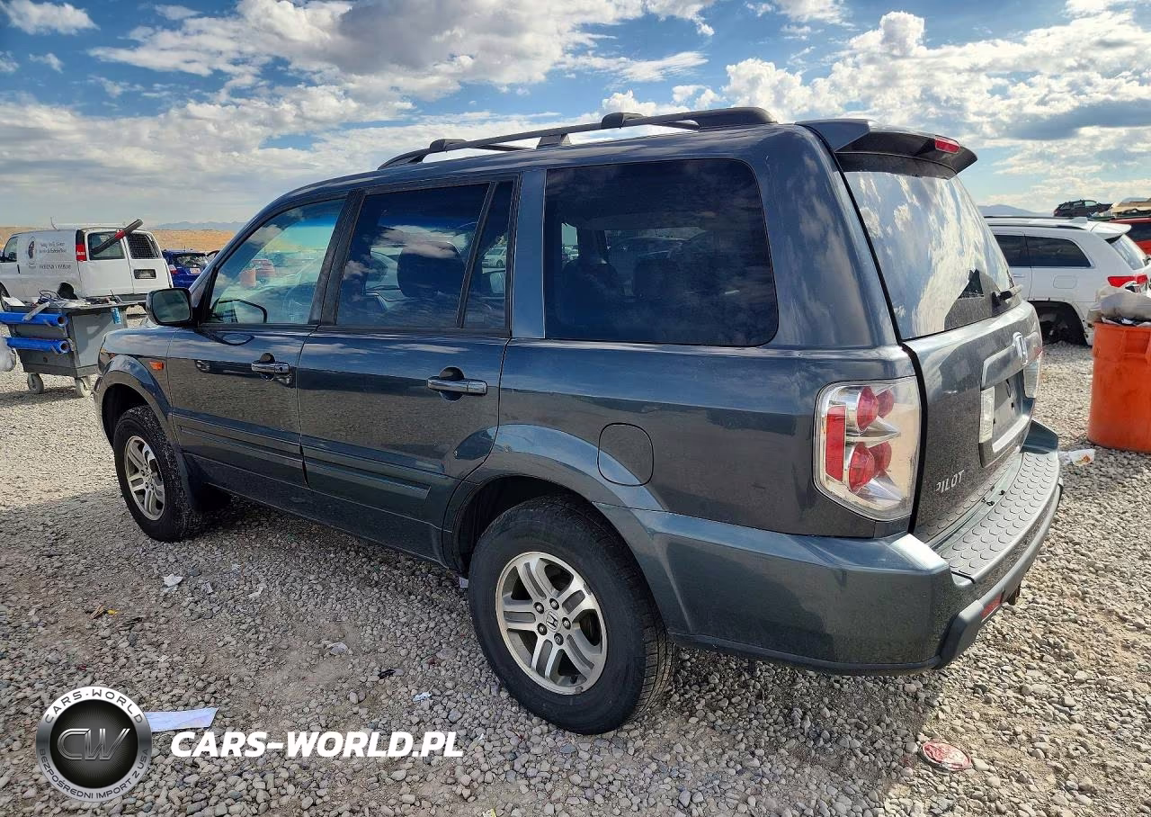 2006 Honda Pilot Ex VIN:2HKYF18506H535008 - 2