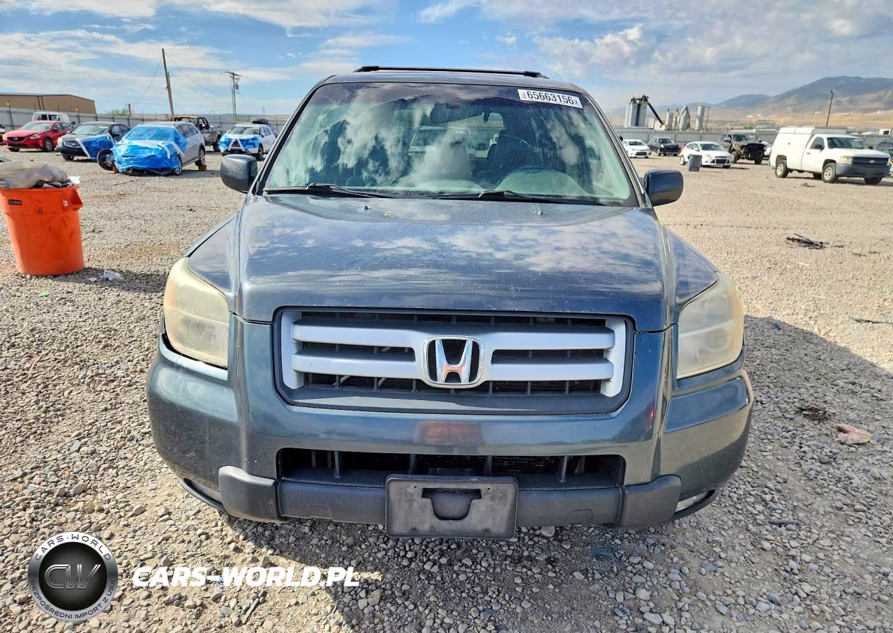 2006 Honda Pilot Ex VIN:2HKYF18506H535008 - 5