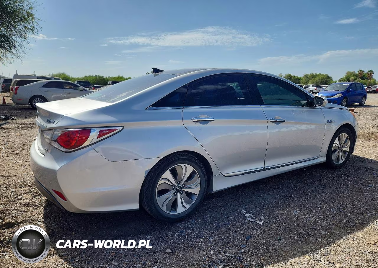 2015 Hyundai Sonata Hybrid Limited VIN:KMHEC4A43FA120640 - 3