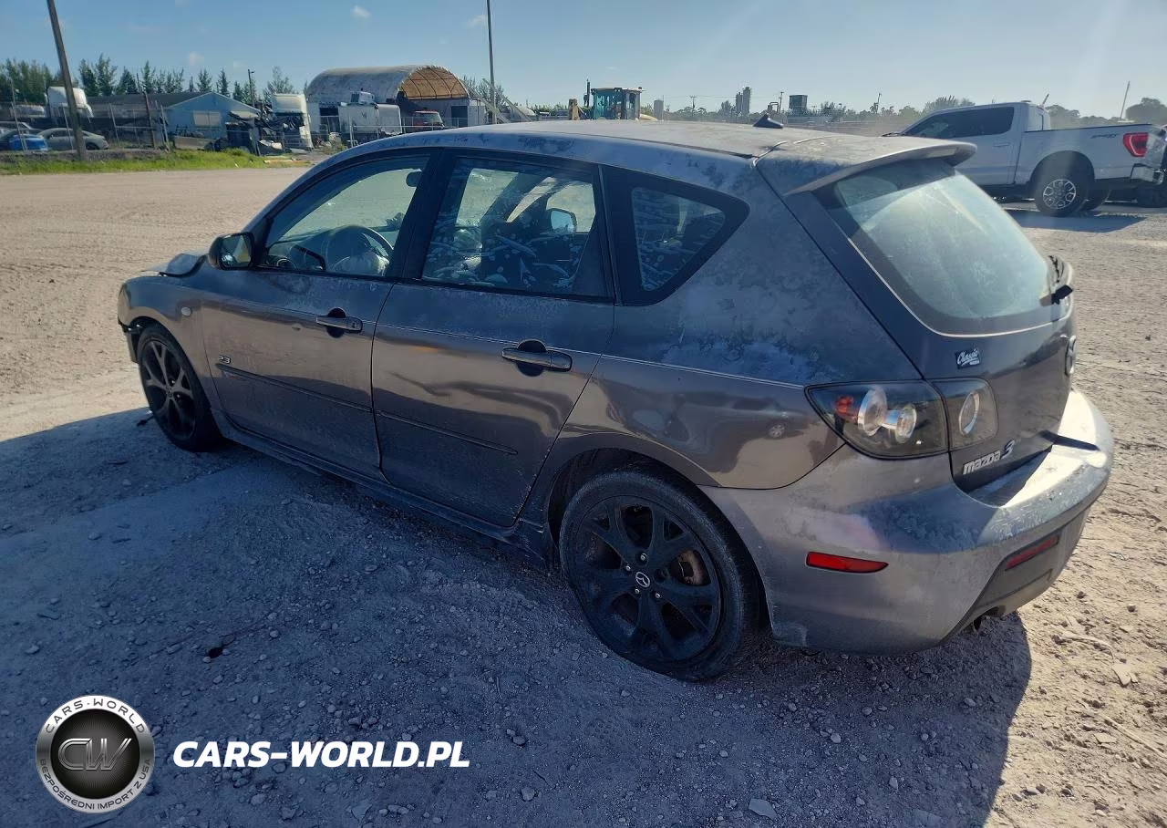 2008 Mazda 3 Hatchback VIN:JM1BK343281164123 - 2