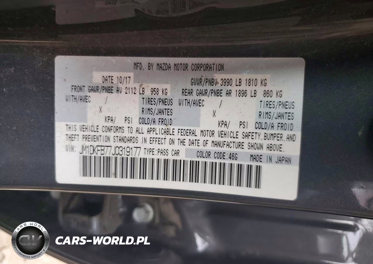 2018 Mazda Cx-3 Sport VIN:JM1DKFB77J0319177 - 13
