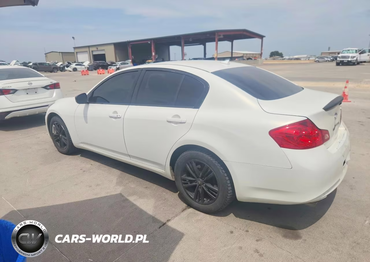 2012 Infiniti G25 Sedan X VIN:JN1DV6AR5CM731137 - 2