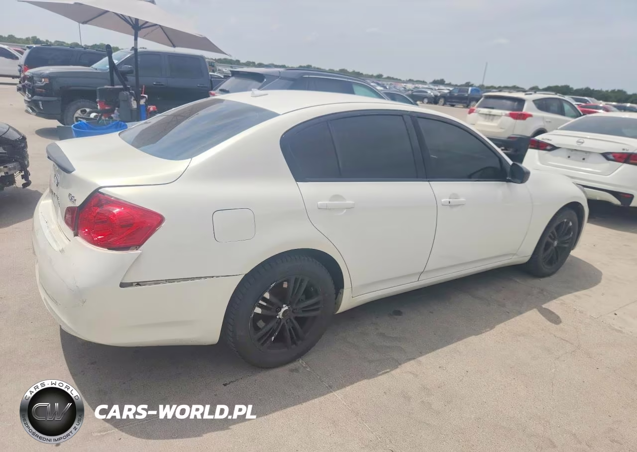 2012 Infiniti G25 Sedan X VIN:JN1DV6AR5CM731137 - 3