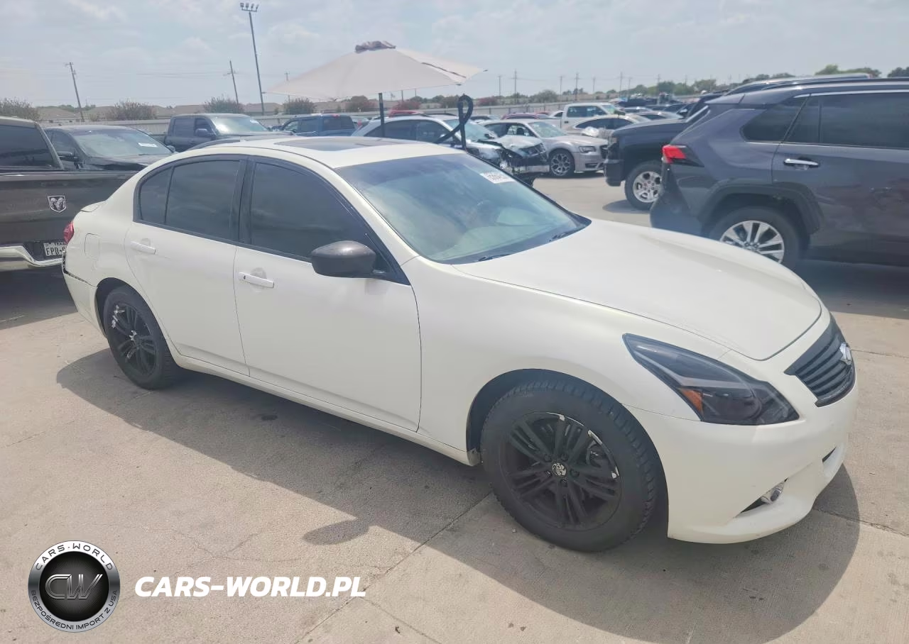 2012 Infiniti G25 Sedan X VIN:JN1DV6AR5CM731137 - 4
