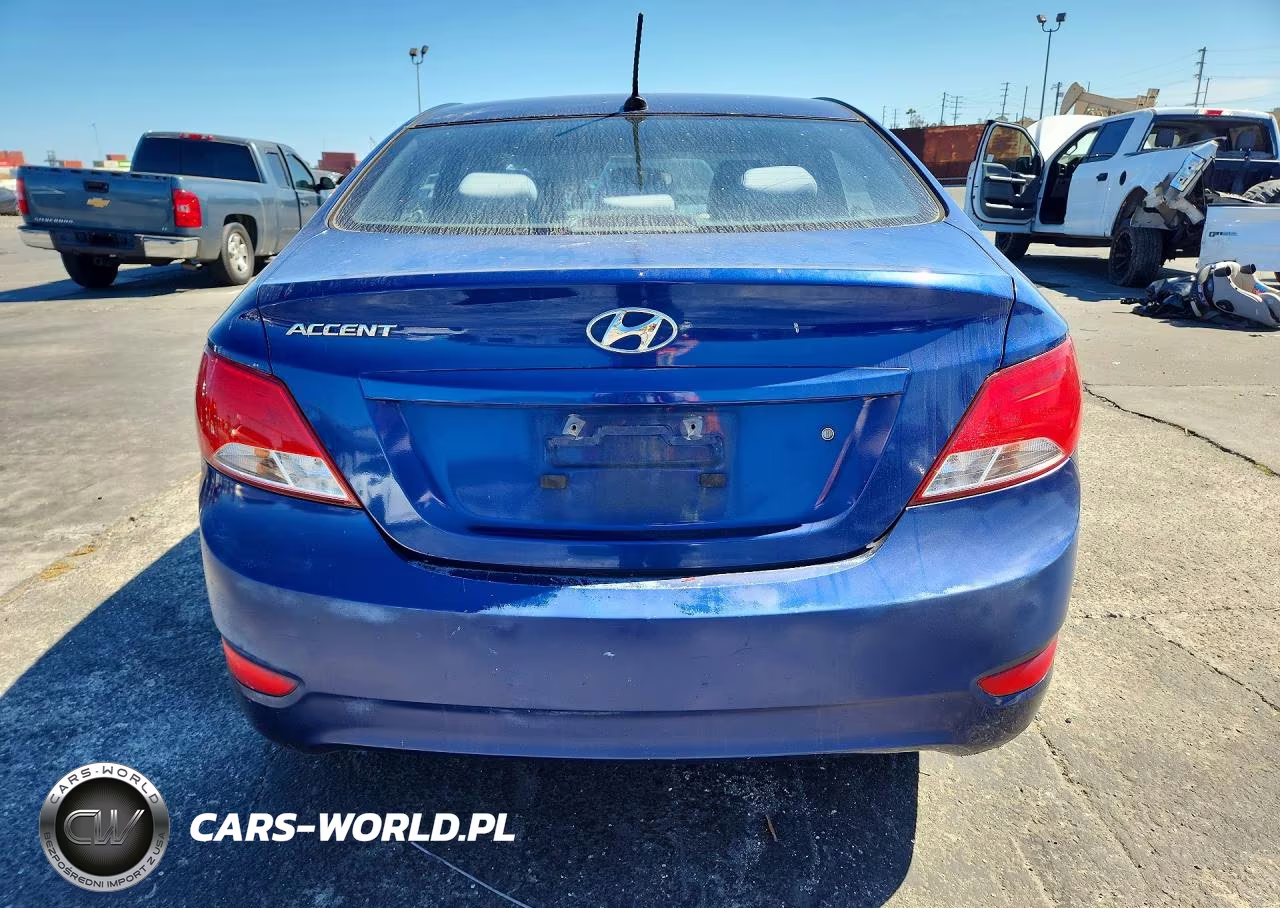 2015 Hyundai Accent Gls VIN:KMHCT4AE7FU929492 - 6