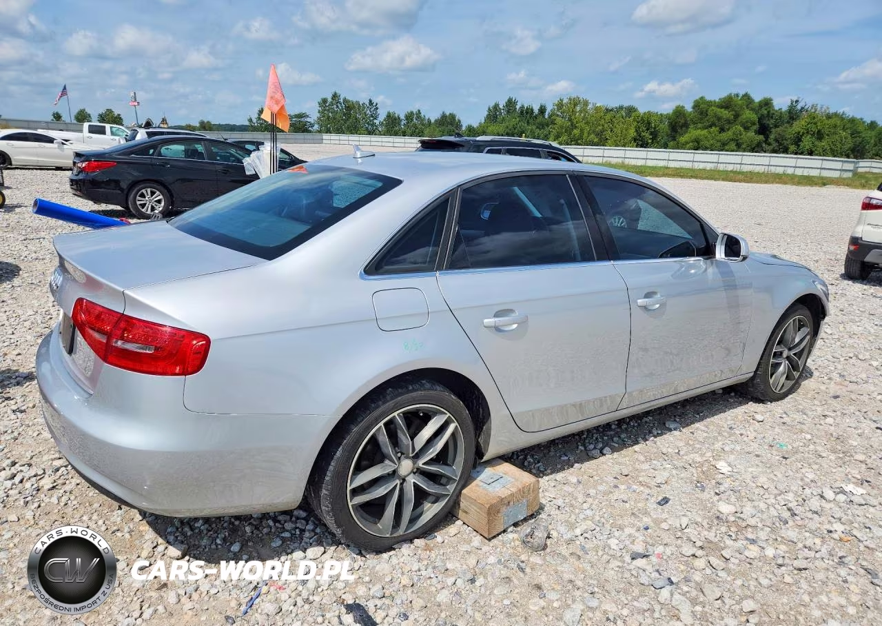 2013 Audi A4 Premium VIN:WAUBFAFL0DN043922 - 3