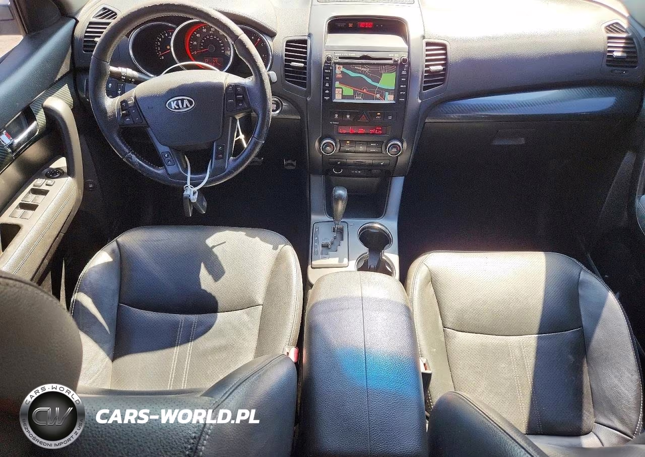 2011 Kia Sorento Sx VIN:5XYKW4A25BG109906 - 8