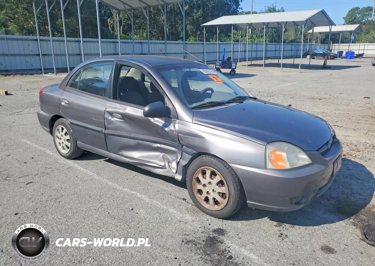 2003 Kia Rio Base VIN:KNADC125X36211504 - 4