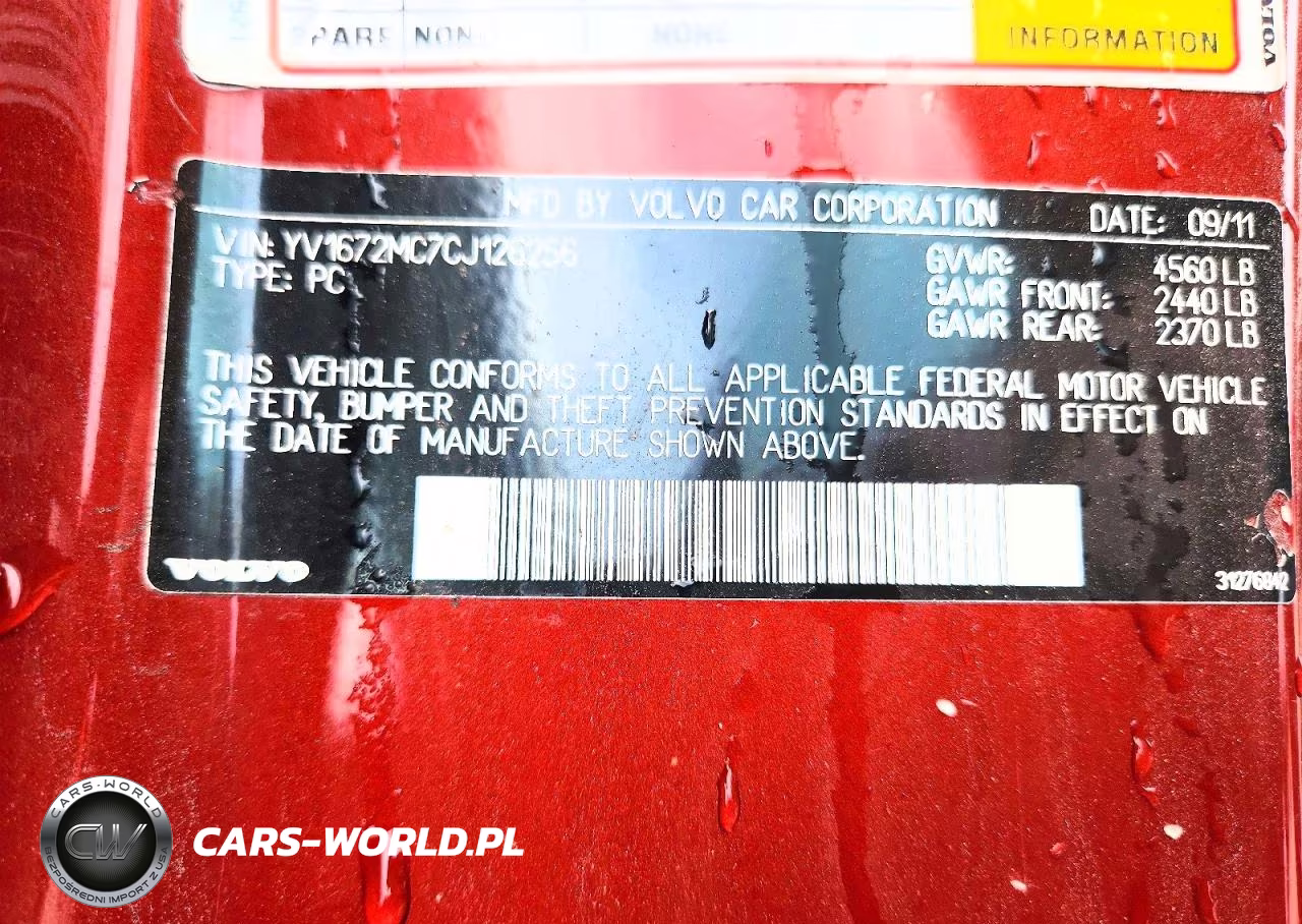 2012 Volvo C70 T5 VIN:YV1672MC7CJ126256 - 12