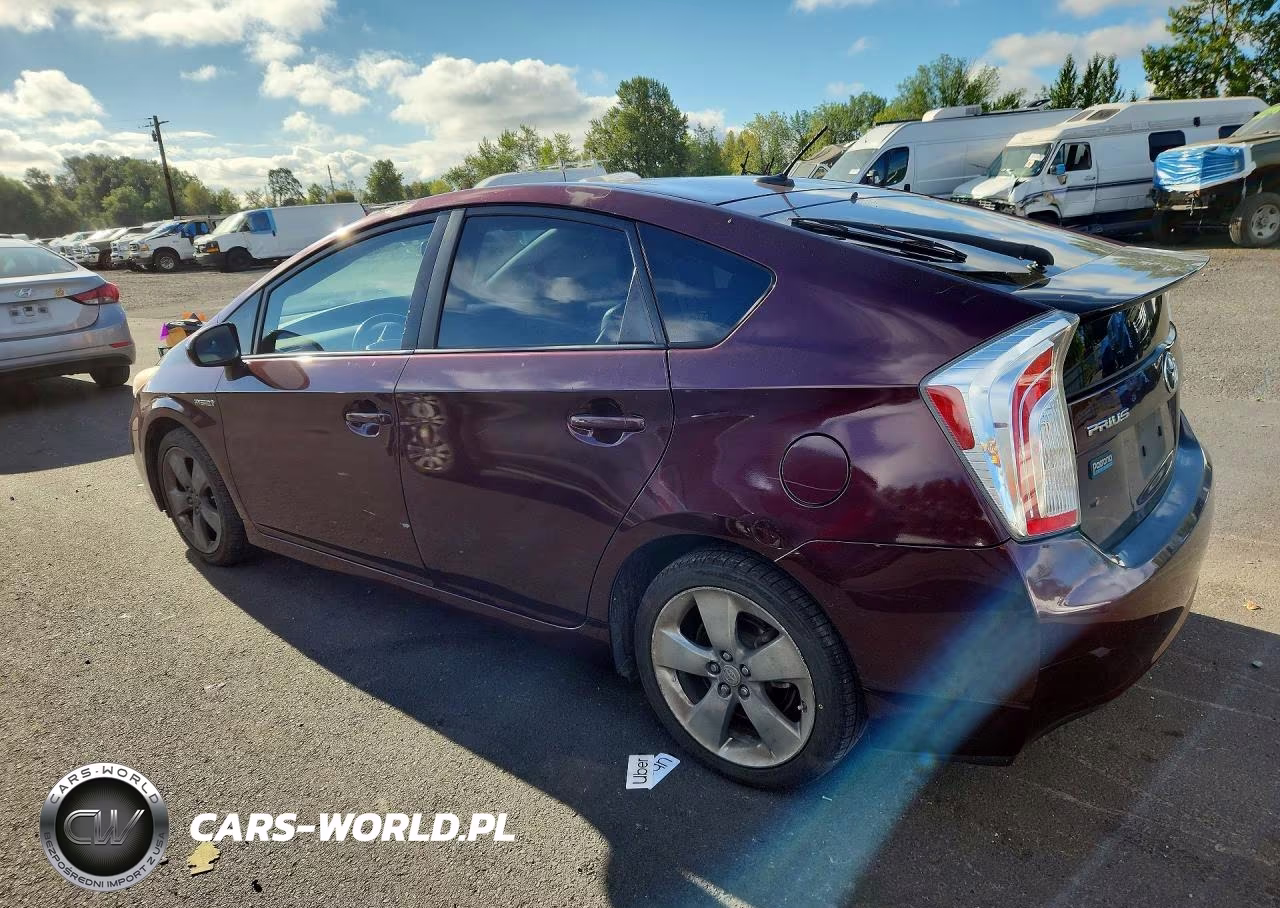 2013 Toyota Prius Persona Series Se VIN:JTDKN3DU6D5604234 - 2