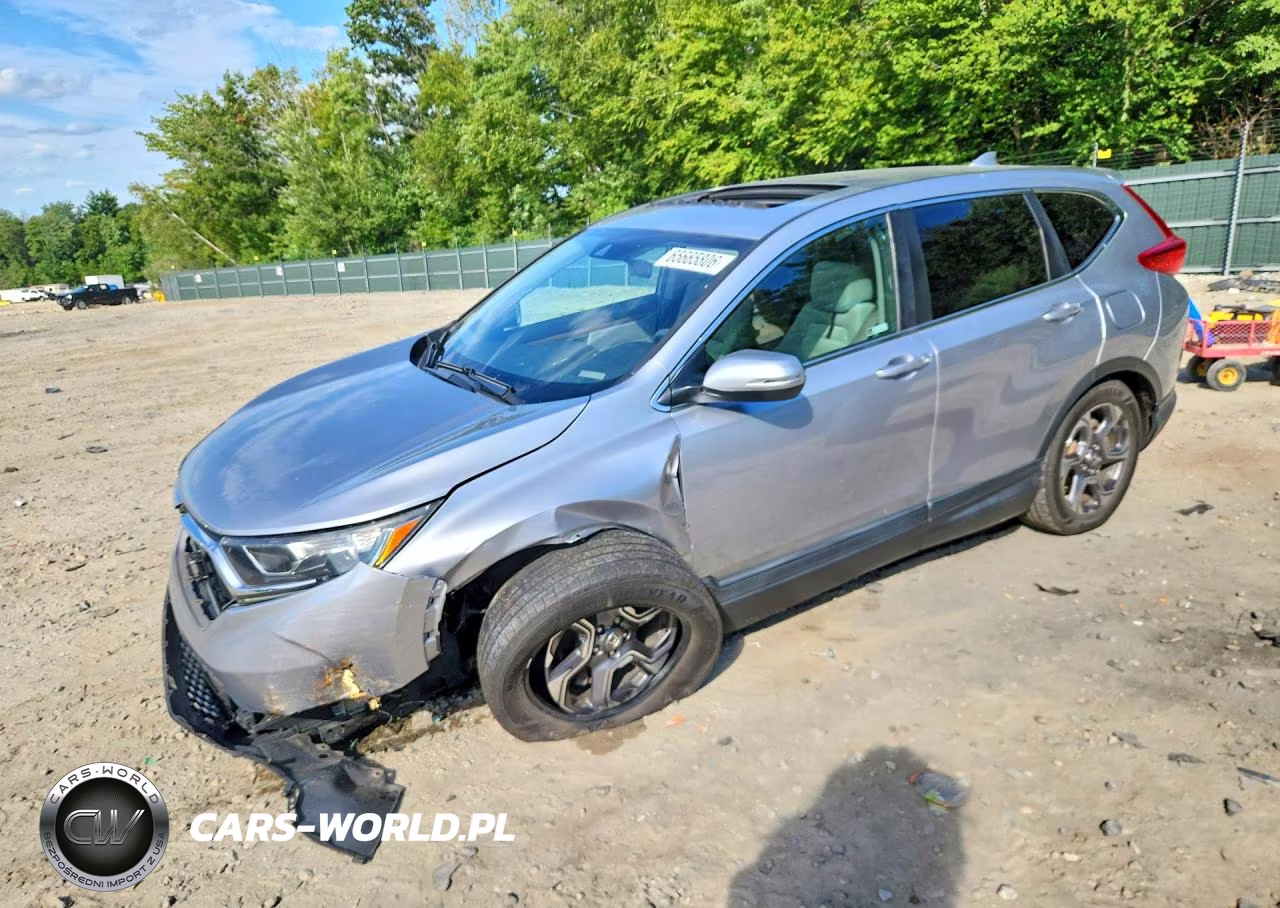 2019 Honda Cr-V Ex VIN:2HKRW2H58KH624233 - 1