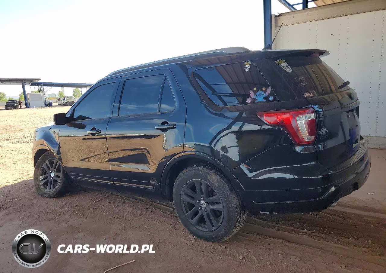 2018 Ford Explorer Xlt VIN:1FM5K8D86JGB60385 - 2