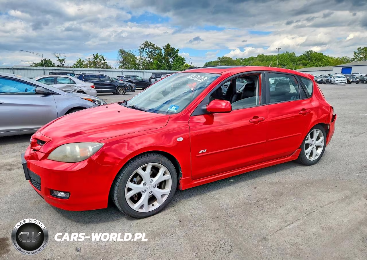 2008 Mazda 3 Hatchback VIN:JM1BK344881869923 - 1