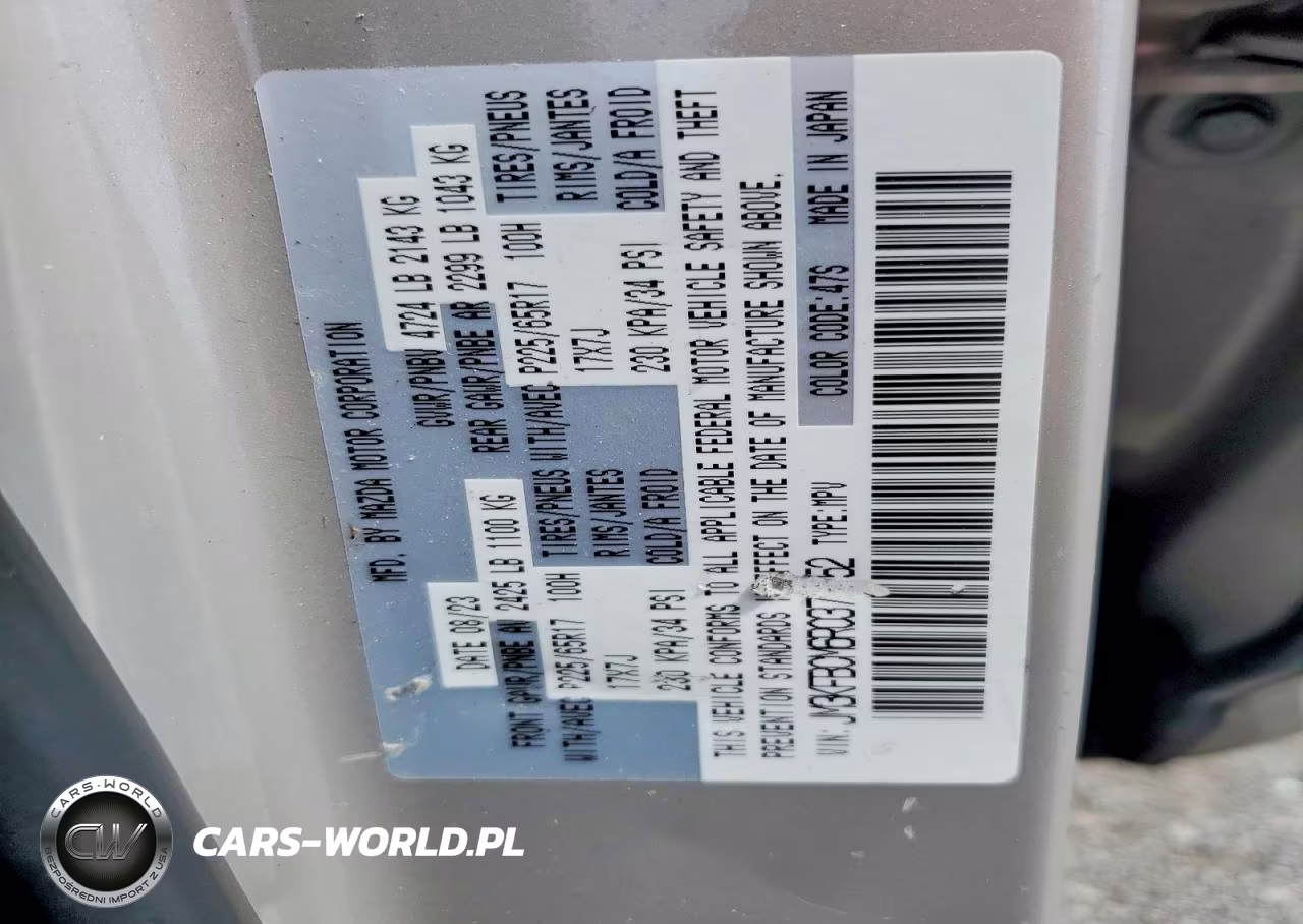 2024 Mazda Cx-5 Preferred VIN:JM3KFBCM6R0371752 - 13