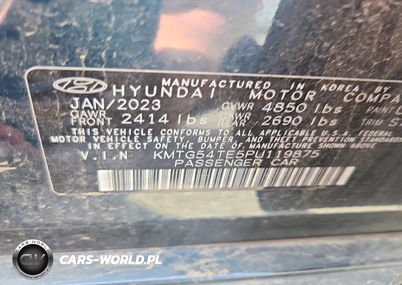 2023 Genesis G70 3.3T Standard VIN:KMTG54TE5PU119875 - 12