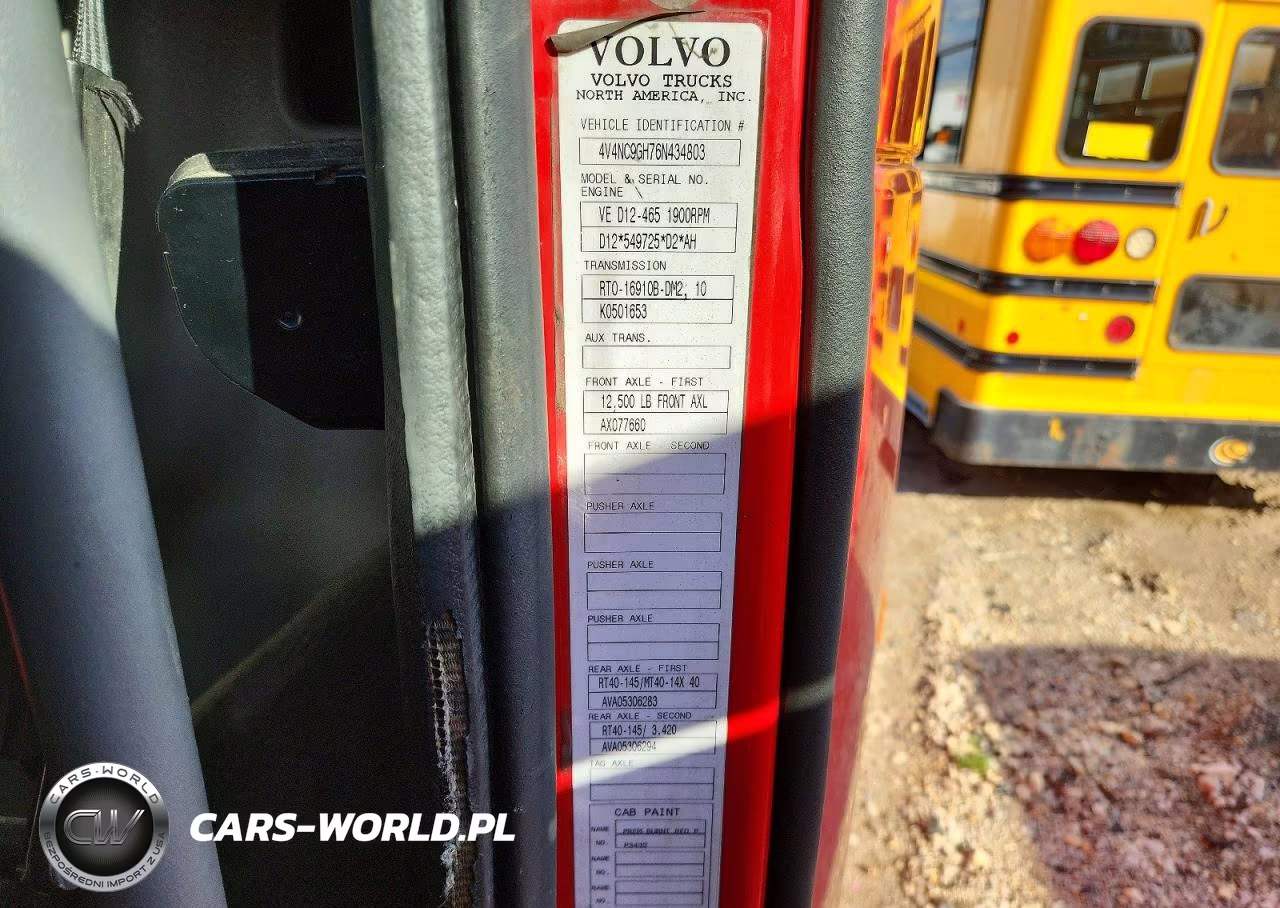 2006 Volvo Vnl Semi Truck VIN:4V4NC9GH76N434803 - 13