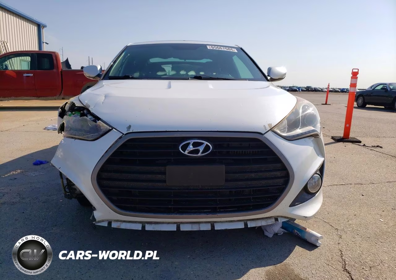 2016 Hyundai Veloster Turbo VIN:KMHTC6AE6GU280085 - 5