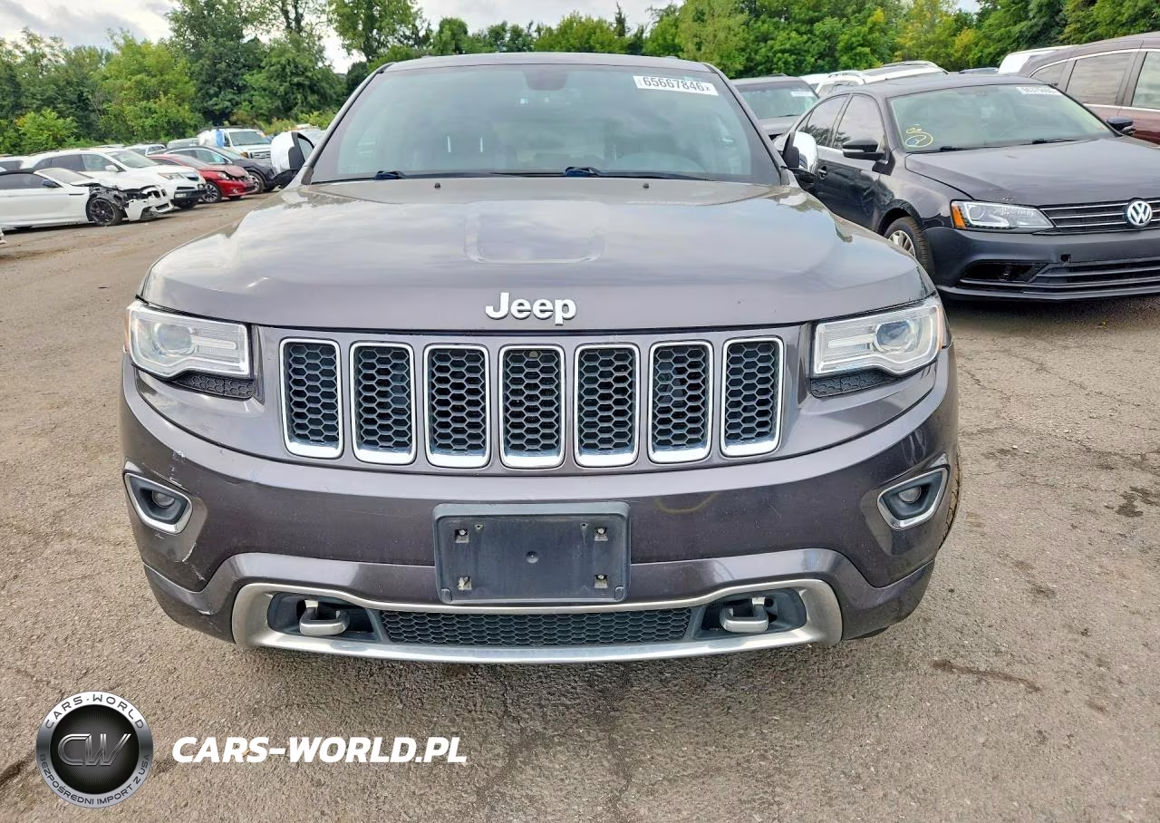 2015 Jeep Grand Cherokee Overland VIN:1C4RJFCG7FC740927 - 5