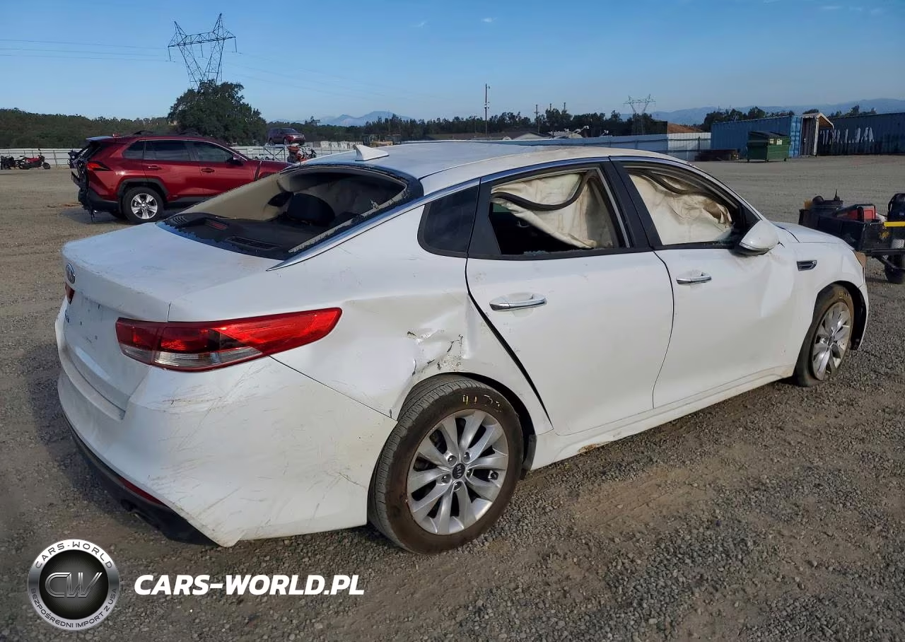 2017 Kia Optima Lx VIN:5XXGT4L33HG173217 - 3