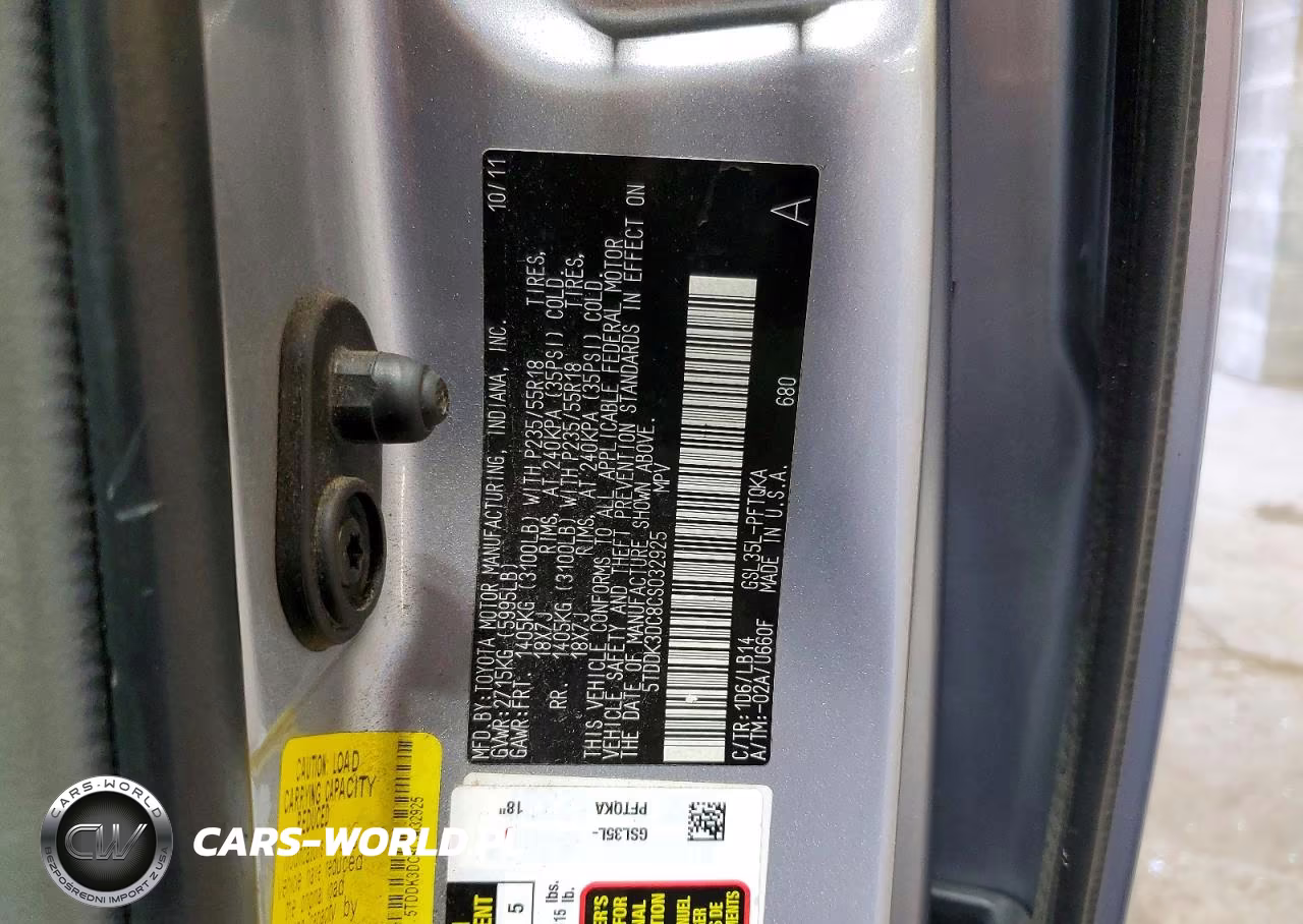 2012 Toyota Sienna Xle 7-Passenger VIN:5TDDK3DC8CS032925 - 13