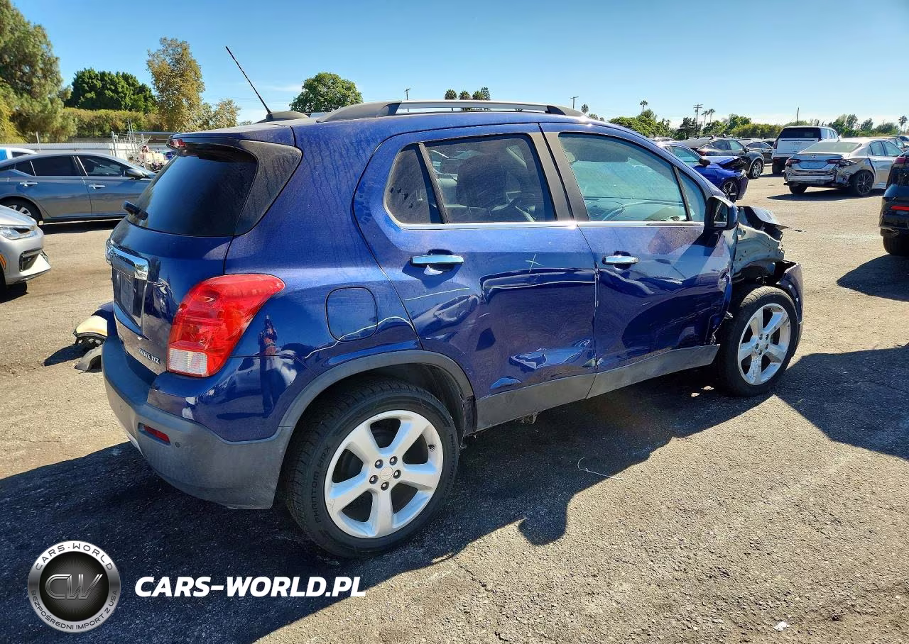 2015 Chevrolet Trax Ltz VIN:3GNCJNSB5FL231999 - 3