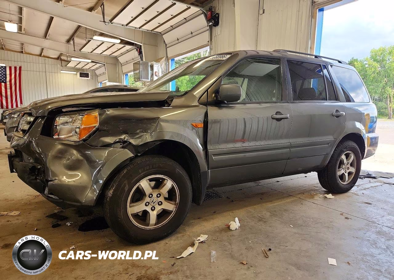 2008 Honda Pilot Exl VIN:5FNYF18508B016445 - 1
