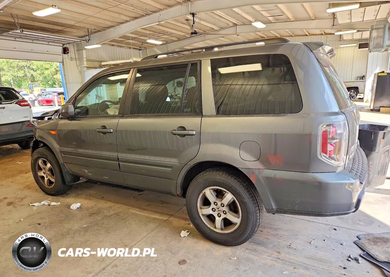 2008 Honda Pilot Exl VIN:5FNYF18508B016445 - 2