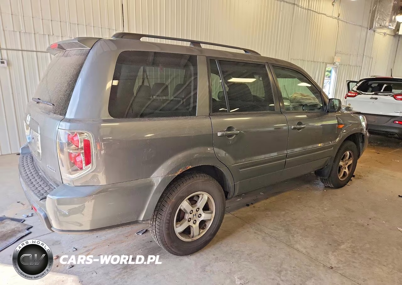 2008 Honda Pilot Exl VIN:5FNYF18508B016445 - 3