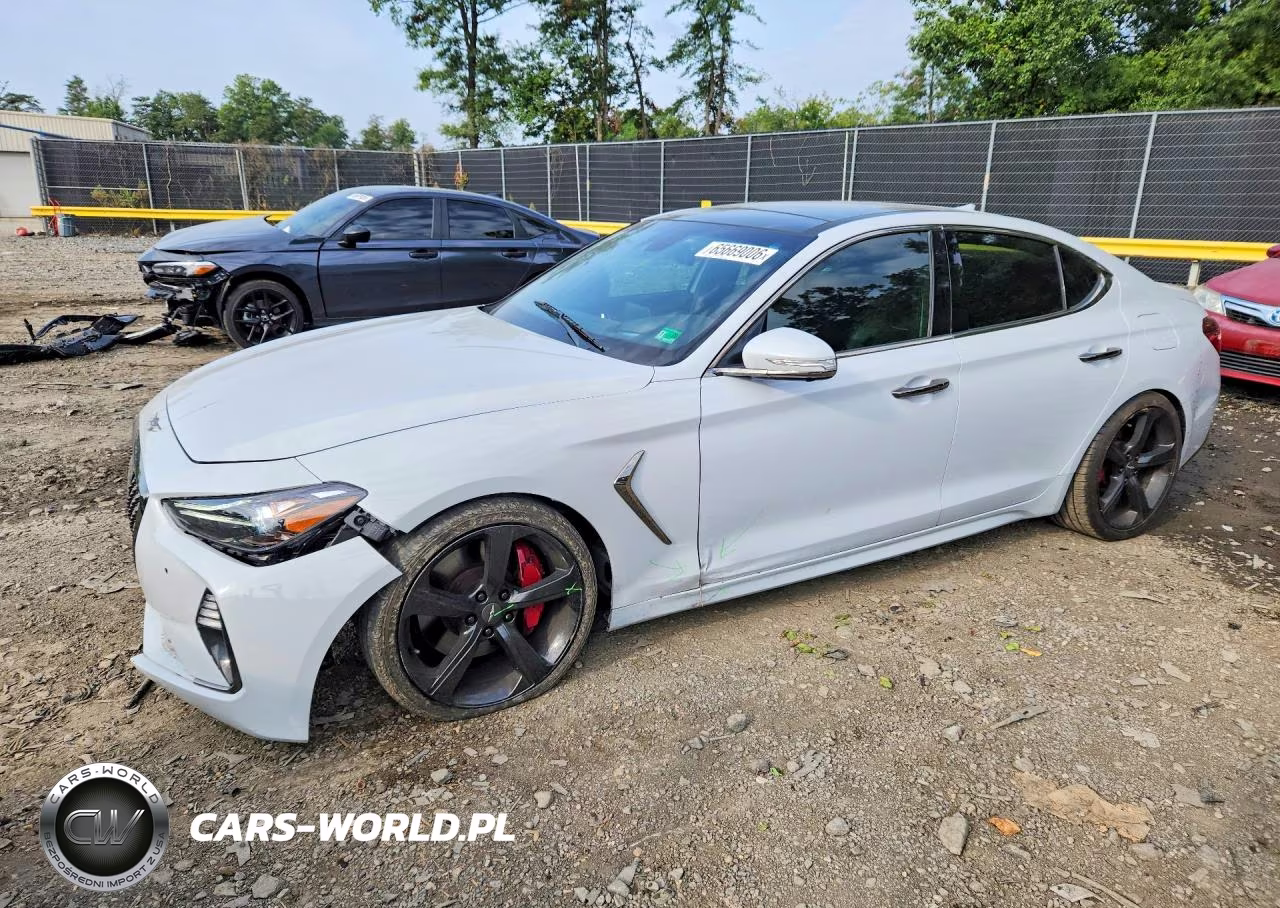 2021 Genesis G70 3.3T VIN:KMTG34LE7MU076674 - 1
