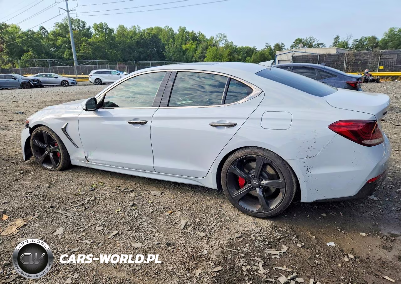 2021 Genesis G70 3.3T VIN:KMTG34LE7MU076674 - 2