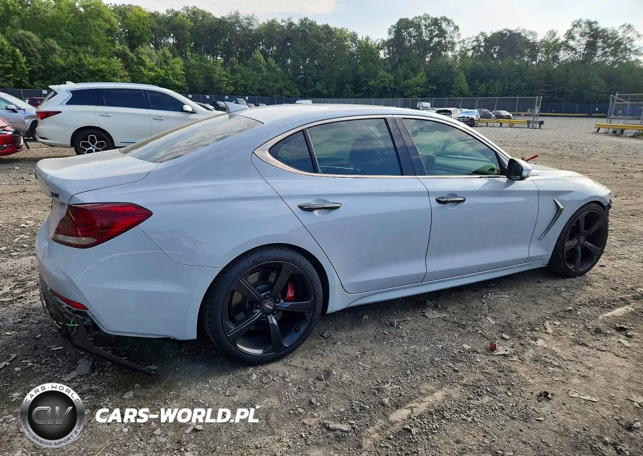 2021 Genesis G70 3.3T VIN:KMTG34LE7MU076674 - 3