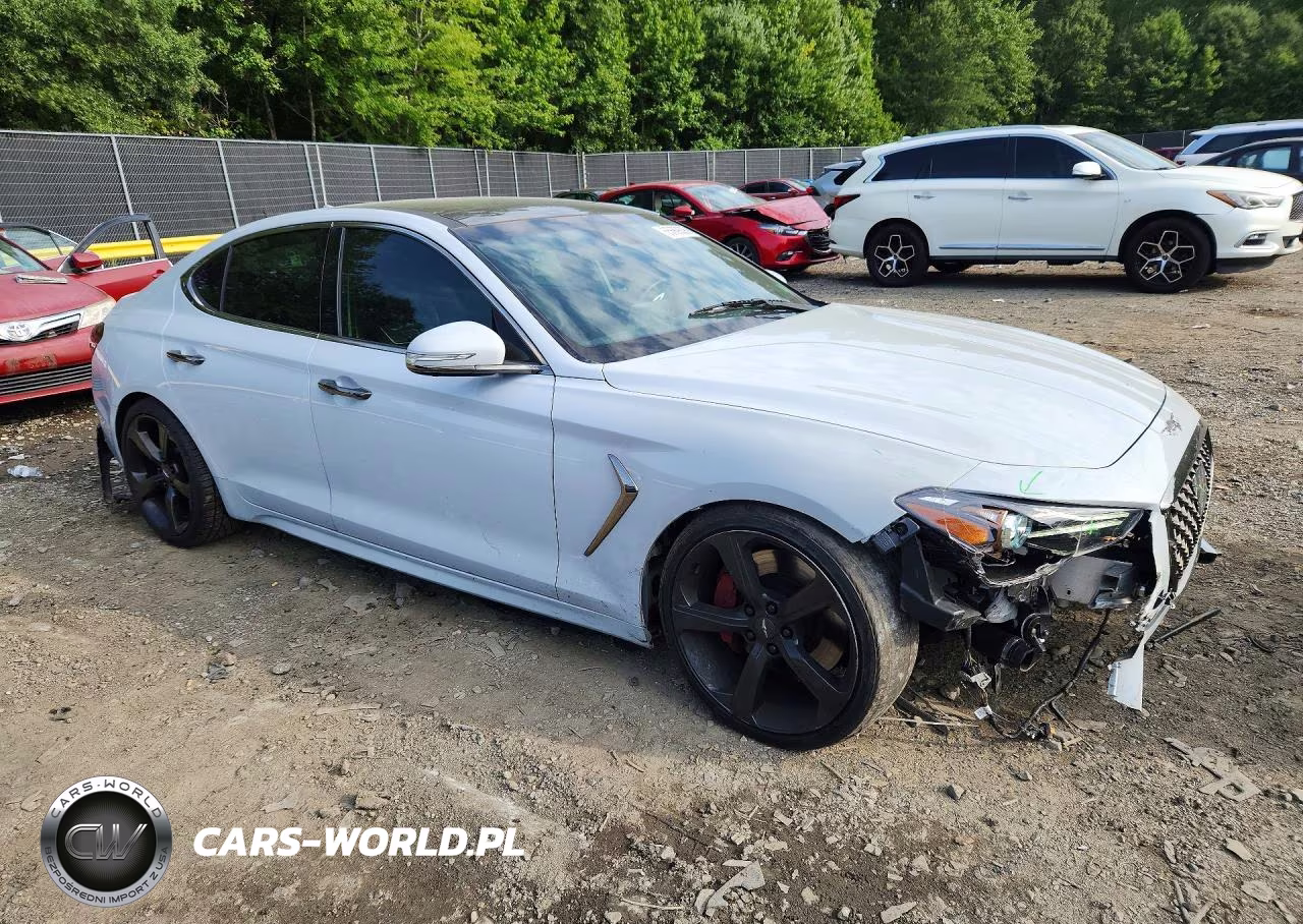 2021 Genesis G70 3.3T VIN:KMTG34LE7MU076674 - 4