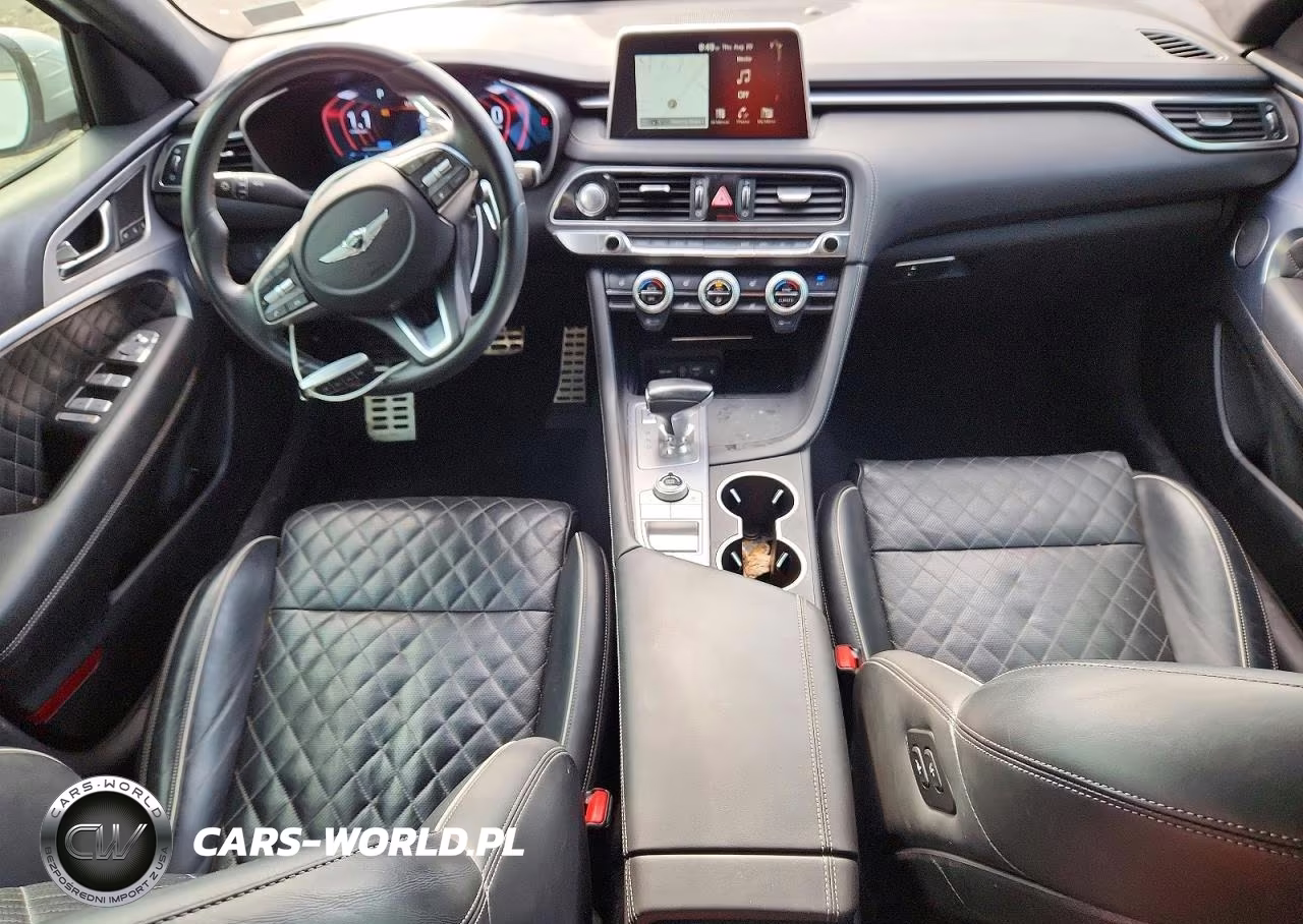 2021 Genesis G70 3.3T VIN:KMTG34LE7MU076674 - 8