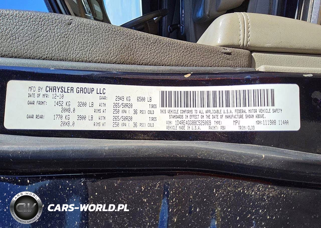 2011 Dodge Durango Crew VIN:1D4RE4GG8BC525069 - 13