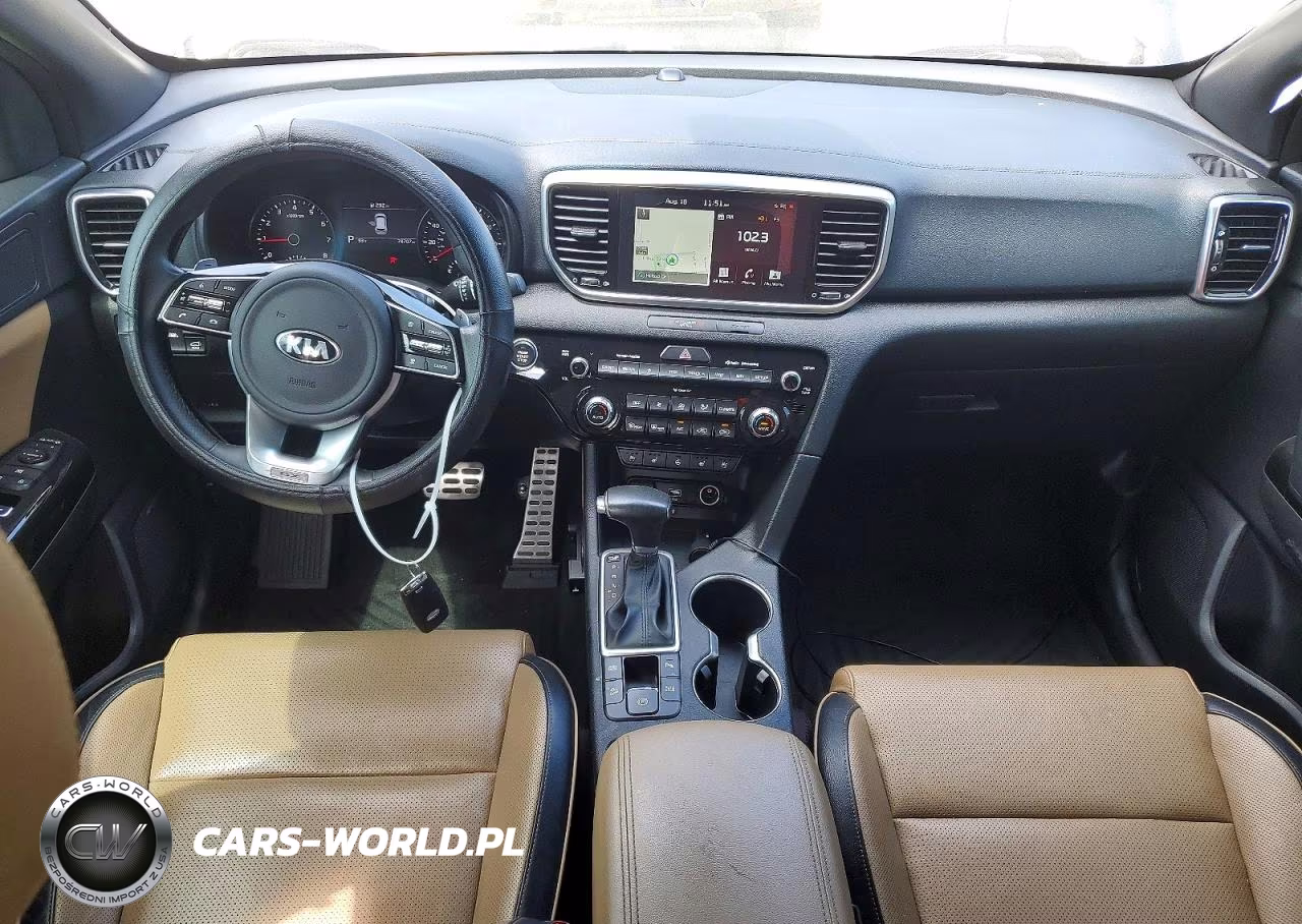2020 Kia Sportage Sx VIN:KNDPR3A6XL7722371 - 8