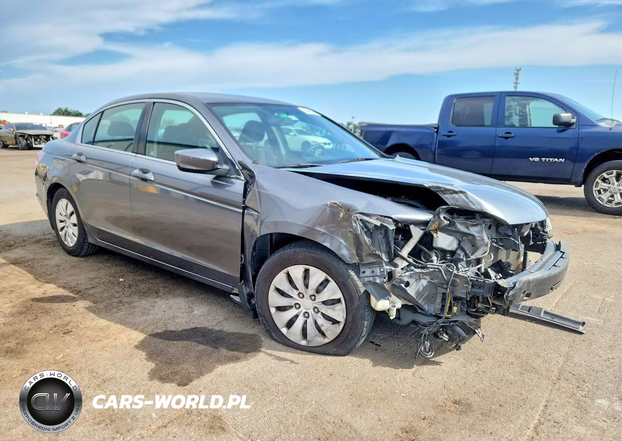 2009 Honda Accord Lx VIN:JHMCP26349C017626 - 4