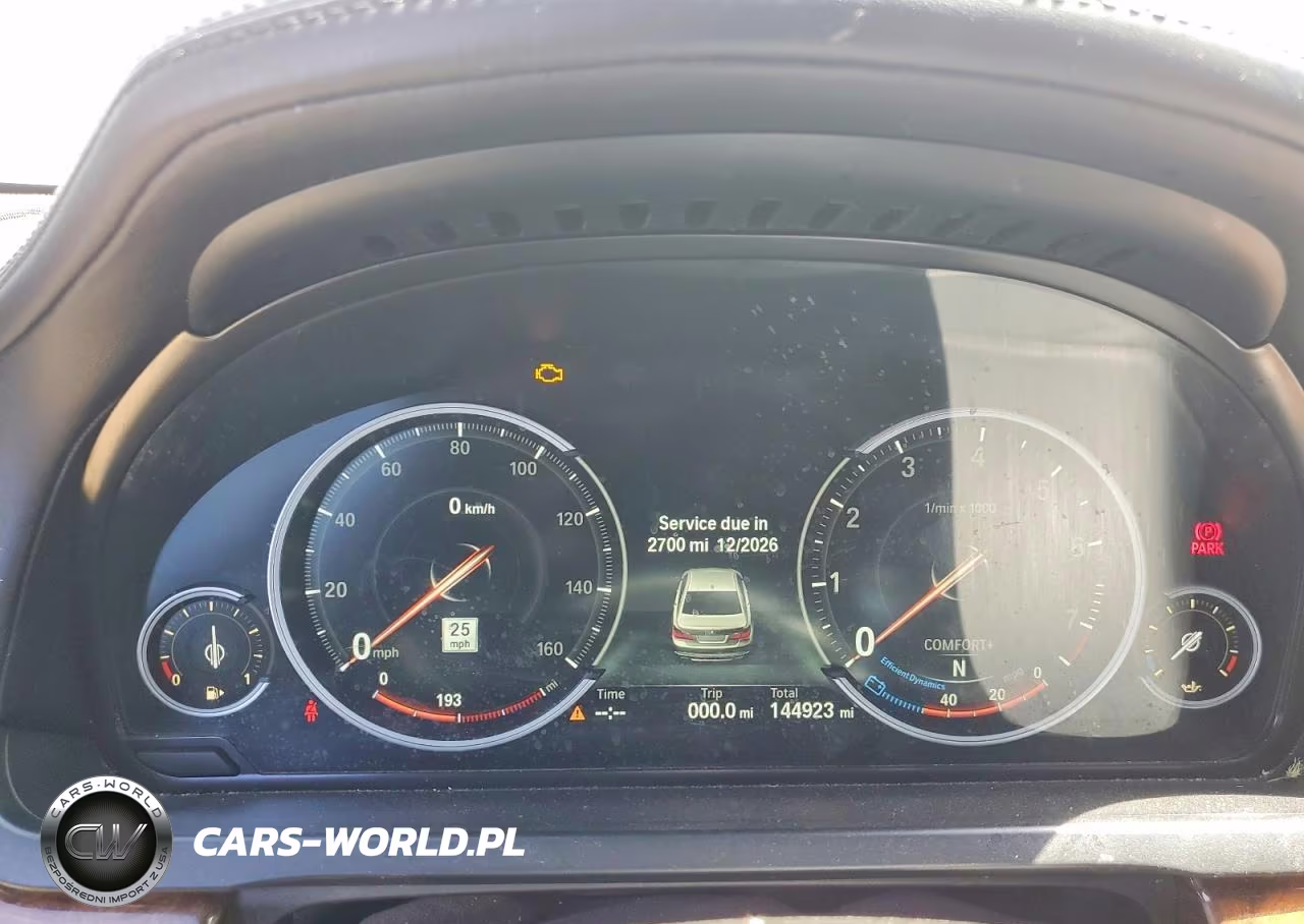 2014 BMW 750 Li VIN:WBAYE8C52ED134399 - 9
