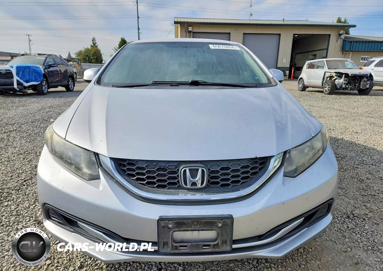 2013 Honda Civic Lx VIN:2HGFB2F5XDH593047 - 5