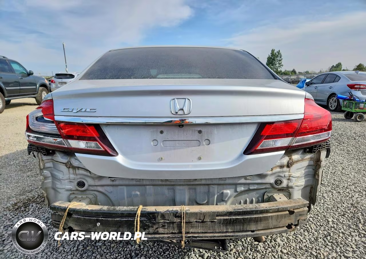 2013 Honda Civic Lx VIN:2HGFB2F5XDH593047 - 6