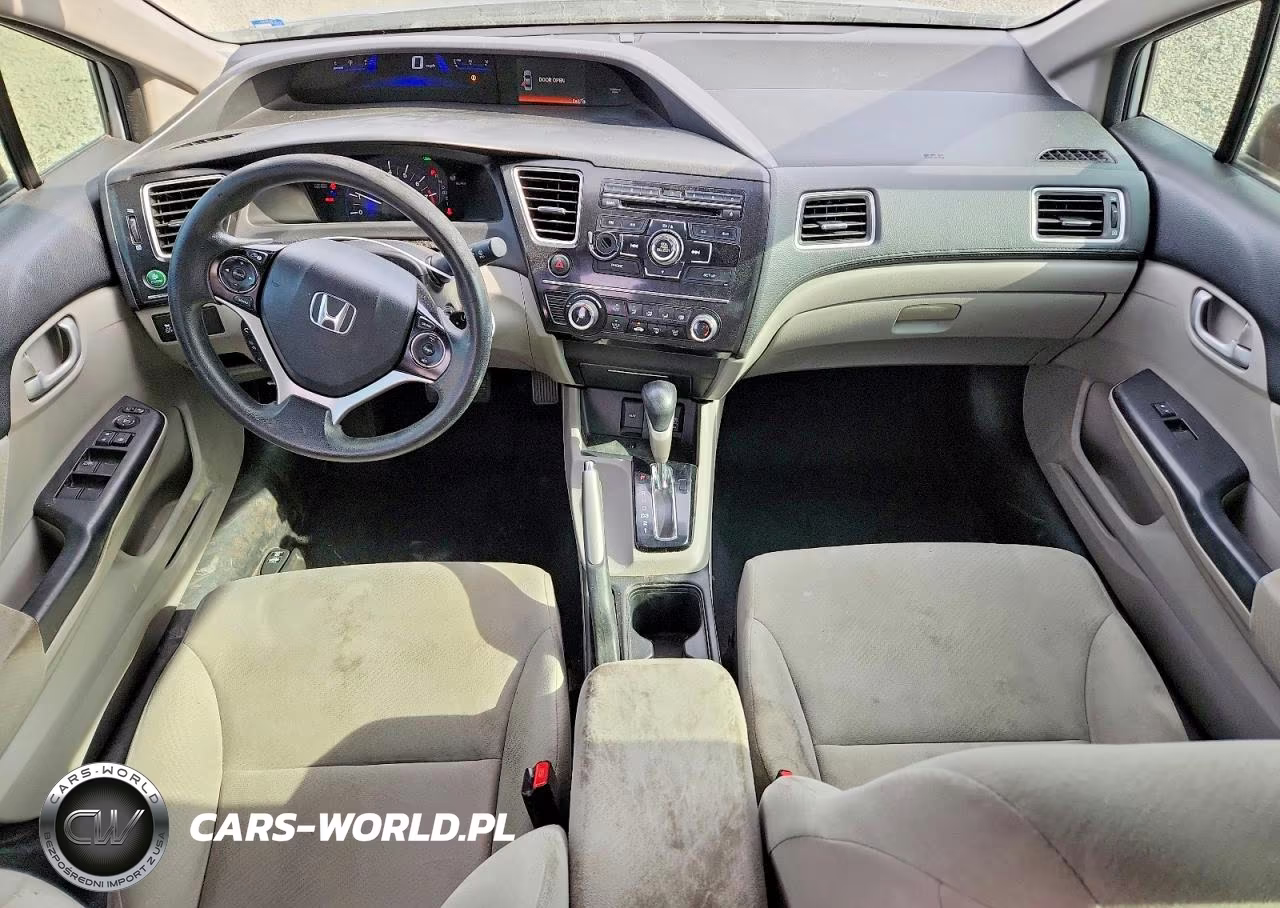 2013 Honda Civic Lx VIN:2HGFB2F5XDH593047 - 8