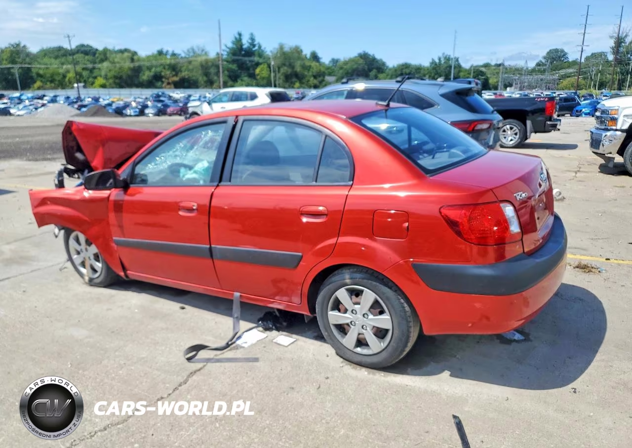 2009 Kia Rio Base VIN:KNADE223X96462708 - 2