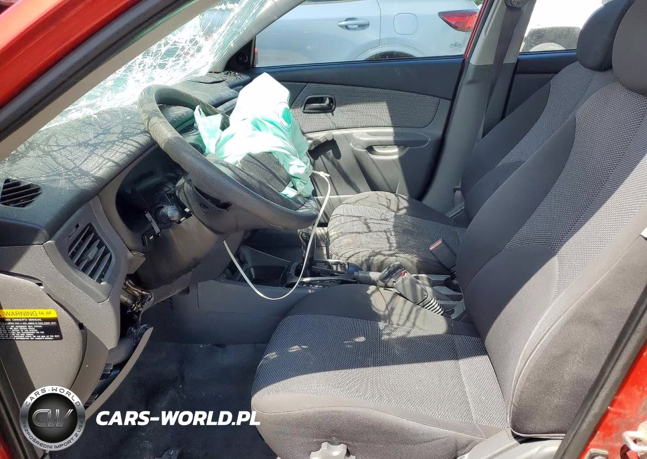 2009 Kia Rio Base VIN:KNADE223X96462708 - 7