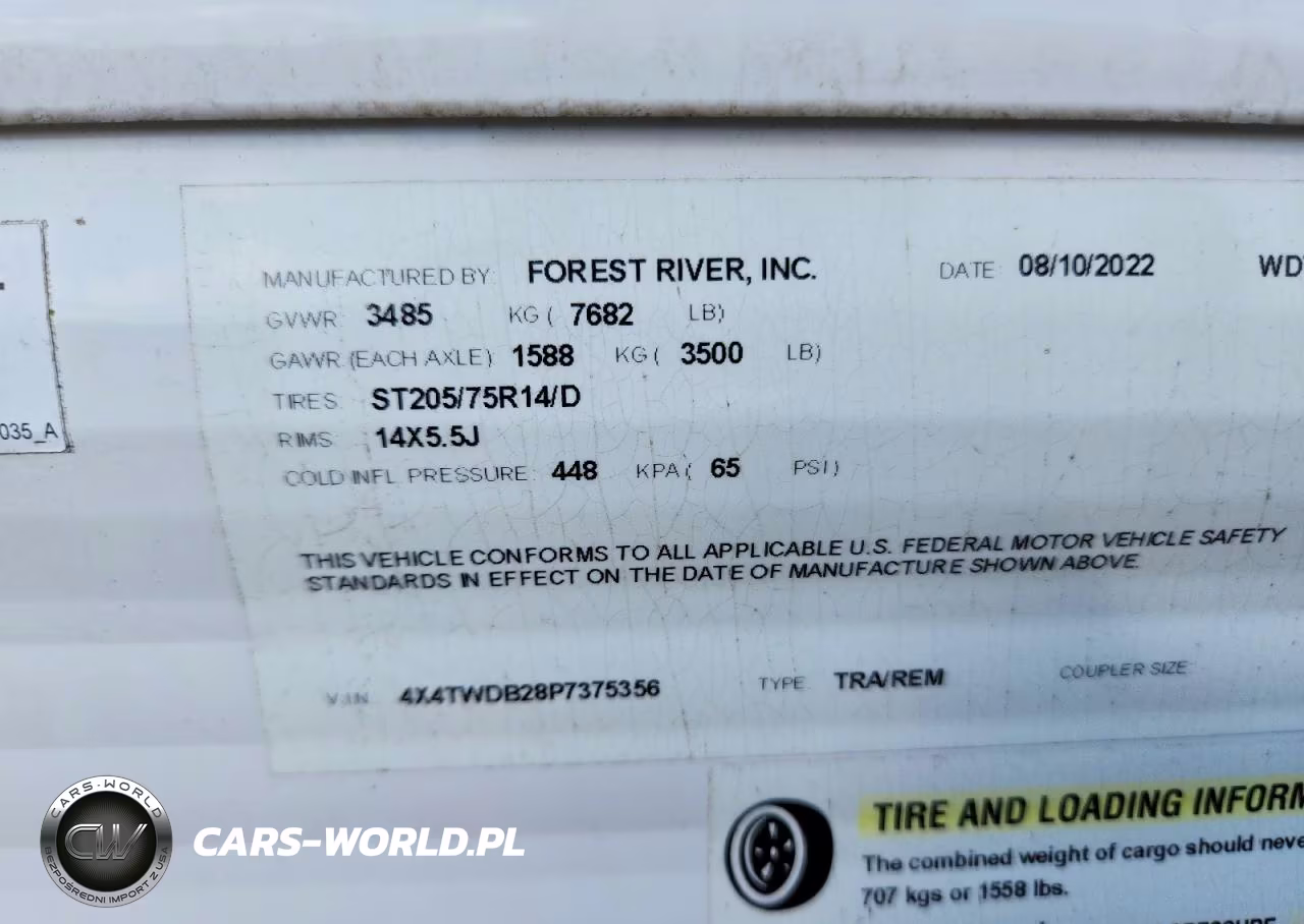 2023 Foresriver Wildwood Xlite Camper VIN:4X4TWDB28P7375356 - 10