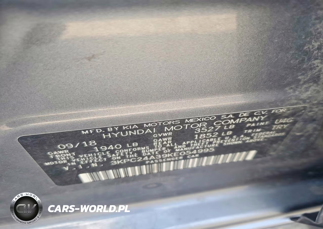2019 Hyundai Accent Se VIN:3KPC24A39KE054995 - 12