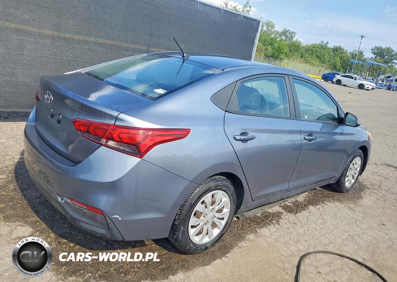 2019 Hyundai Accent Se VIN:3KPC24A39KE054995 - 3