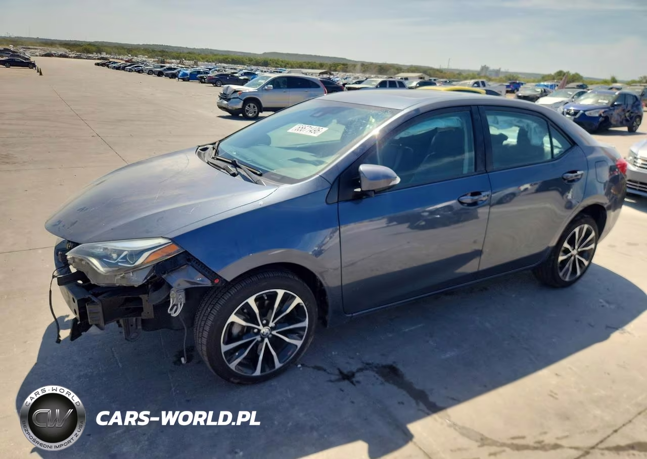 2019 Toyota Corolla Se VIN:2T1BURHE8KC208170 - 1
