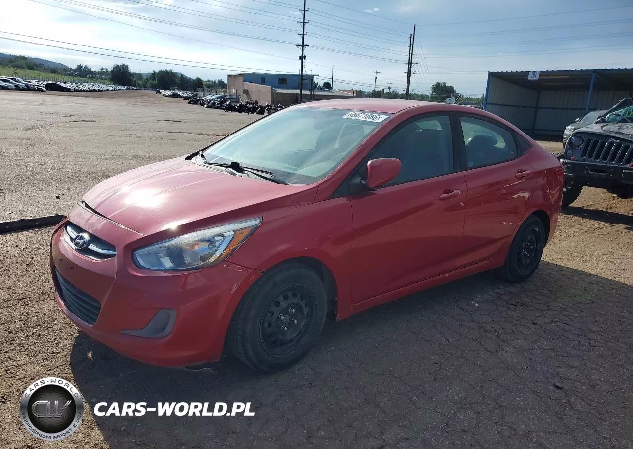 2017 Hyundai Accent Se VIN:KMHCT4AE7HU338341 - 1
