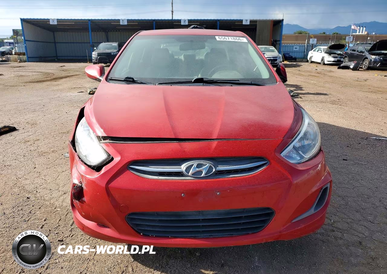 2017 Hyundai Accent Se VIN:KMHCT4AE7HU338341 - 5